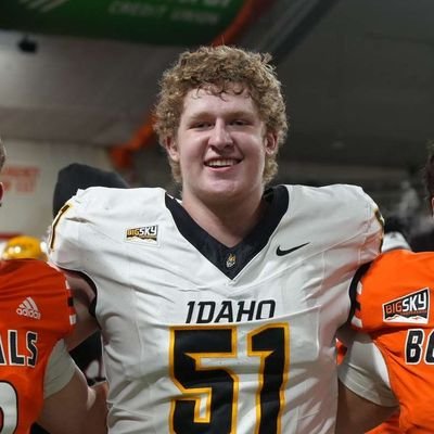 Posing with Former Eagle High School Teammates after beating Idaho State in 2024